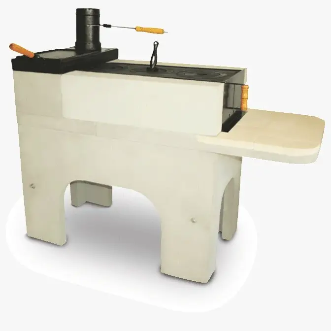 FOGÃO A LENHA - PRÉ MOLDADO