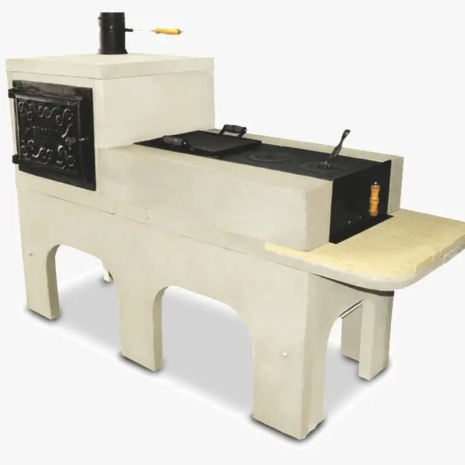 FOGÃO A LENHA - PRÉ MOLDADO