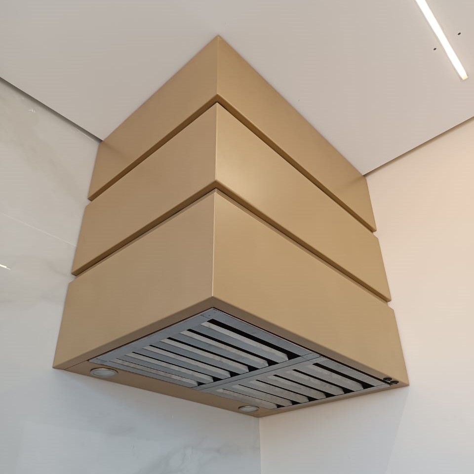 ZURICH LINE - COIFA CUBO FRISO